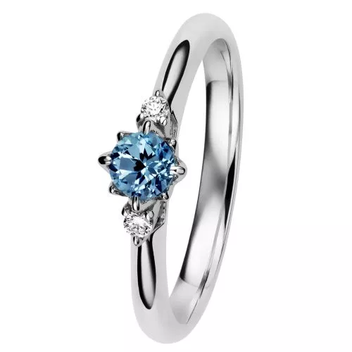 Kohinoor Rosa -timanttisormus 033-261V-04-1