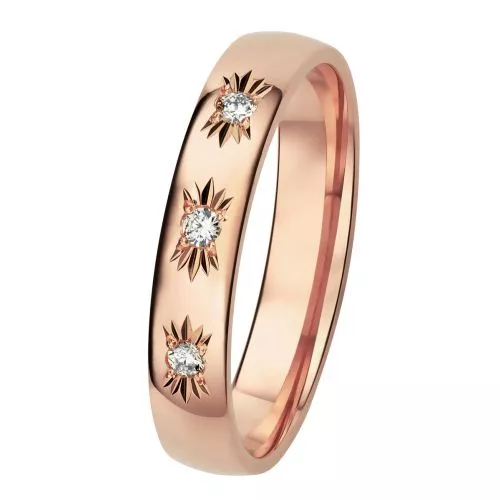 Kohinoor Kosketus -timanttisormus 033-471P-07-1