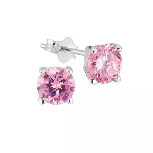 Silber Ohrringe 10020 A-38 6MM-1