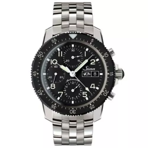 Sinn 103 St Traditional Pilot Chronograph -rannekello / teräs 103.0614-1
