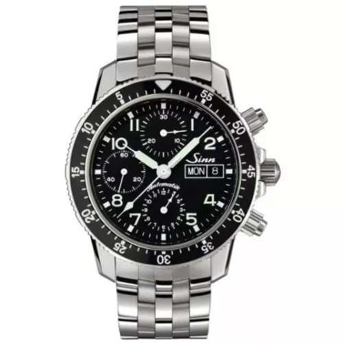 Sinn 103 St Sa Traditional Pilot Chronograph -rannekello / teräs 103.0614-1