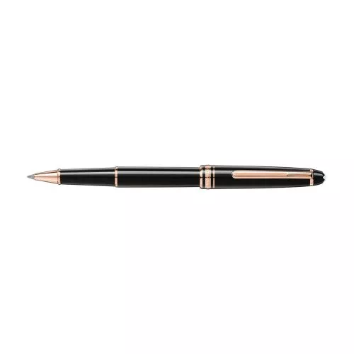 Montblanc Meisterstück Rose Gold-Coated Rollerball -kynä MB112678-1