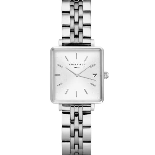 Rosefield The Boxy XS White Silver QMWSS-Q020-1