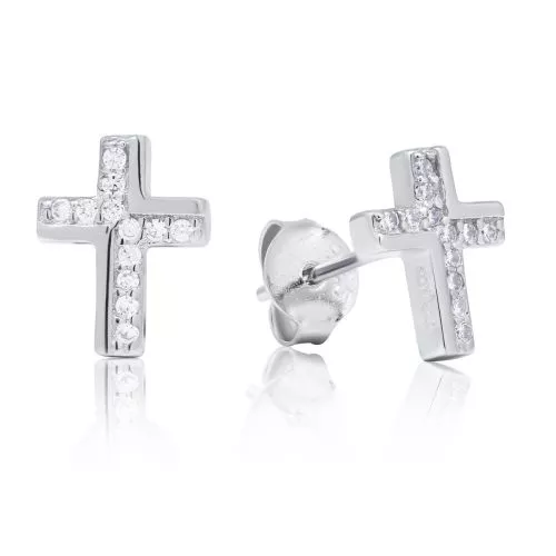 Hopeakorvakorut, risti E-3670Z-1