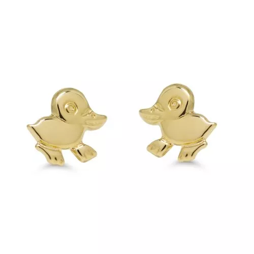 Kultaiset korvakorut, ankka 126891-1