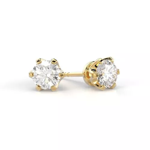 Festive Classic korvakorut, keltakulta 129-080K-KK