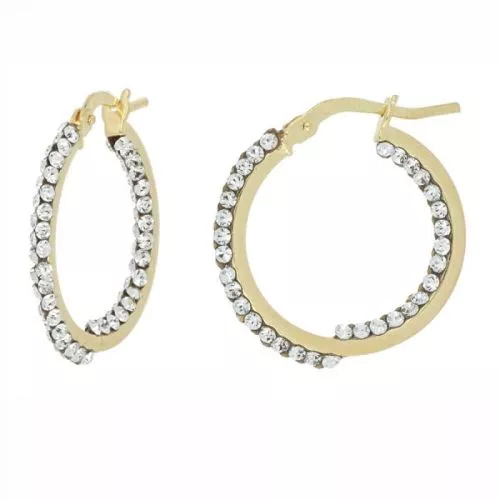 Goldene Ohrringe EB2FP01-1