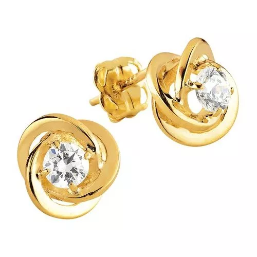 Golden  Zucht Ohrringe JE2701-1