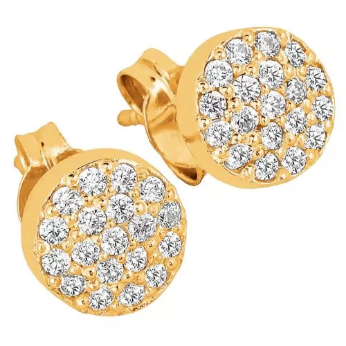 Golden  Zucht Ohrringe 412697-00-1