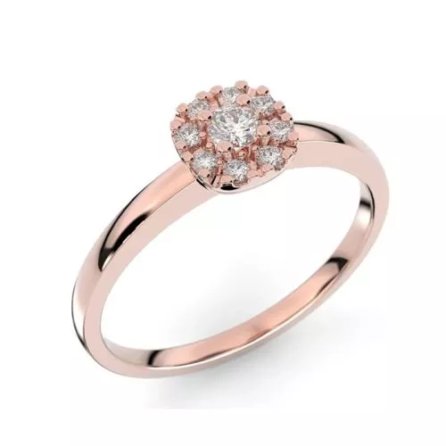 Festive Jasmin timanttisormus 562-015-PK