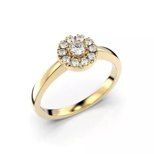 Festive Olivia timanttisormus 563-017-KK