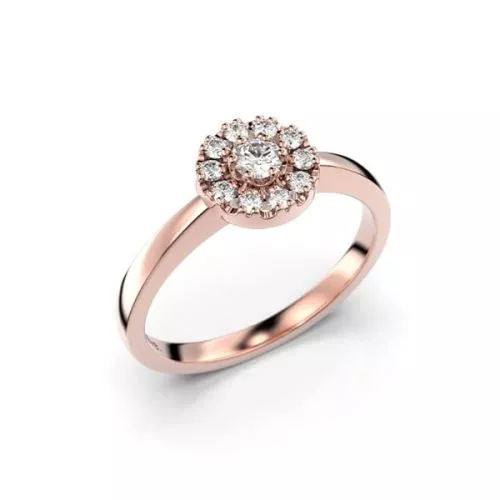 Festive Olivia timanttisormus 563-017-PK