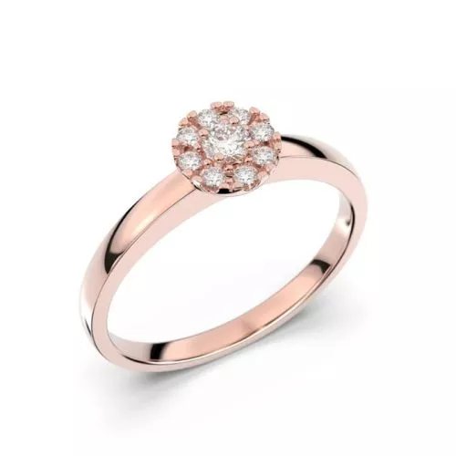 Festive Bella timanttisormus 606-015-PK