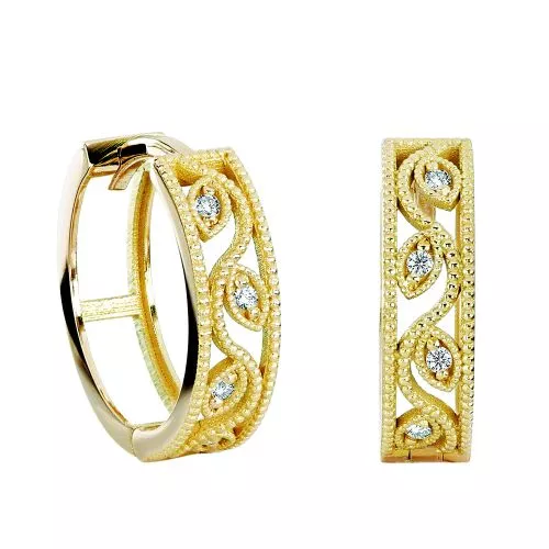 Kohinoor Swan Diamanten Ohrringe 143-432-04-1