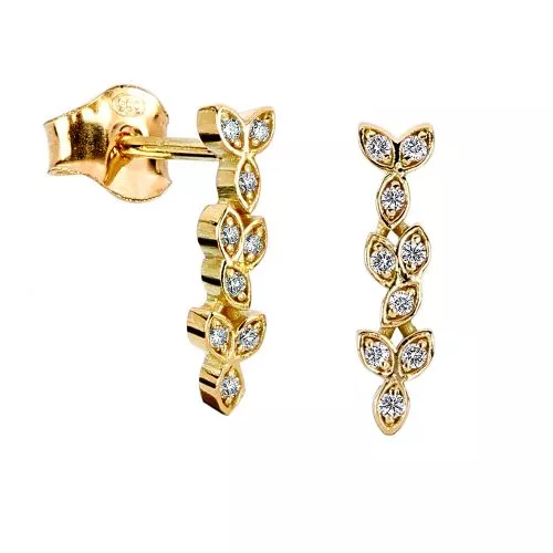 Kohinoor Swan Diamanten Ohrringe 143-433-09-1