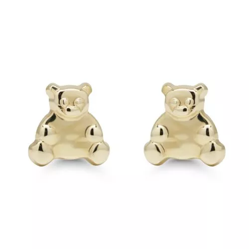 Kultaiset korvakorut, nalle 147721-1