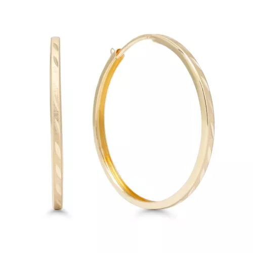 Kultaiset rengaskorvakorut 1520FTL-1