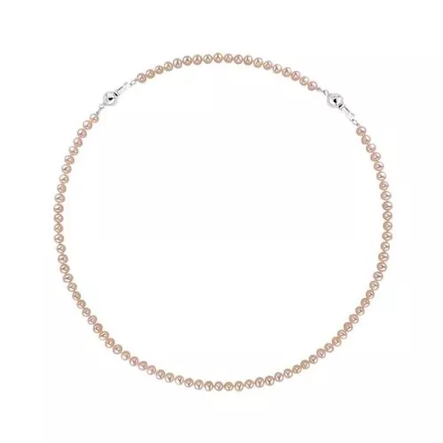 Toive kastehelmet vaaleanpunaisilla helmillä 30+10cm-1