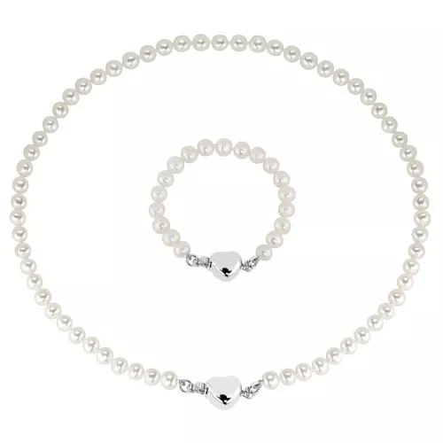 Toive kastehelmet sydänlukolla 30+10cm 1710-12515 -0