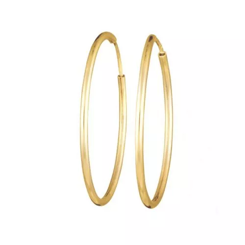 Gold Ohrringe 30 mm 1811-1