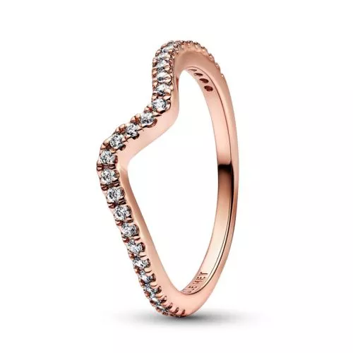 Pandora Rose Sparkling Wave sormus 182539C01-21