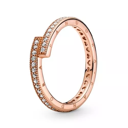 Pandora Rose Overlapping sormus 189491C01-10