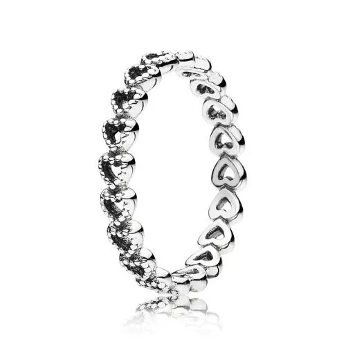 Pandora Band of Hearts sormus 190980-9