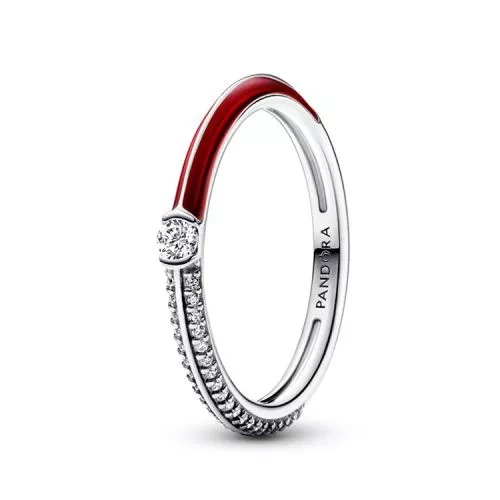 Pandora ME Pave & Red sormus 192528C01-7