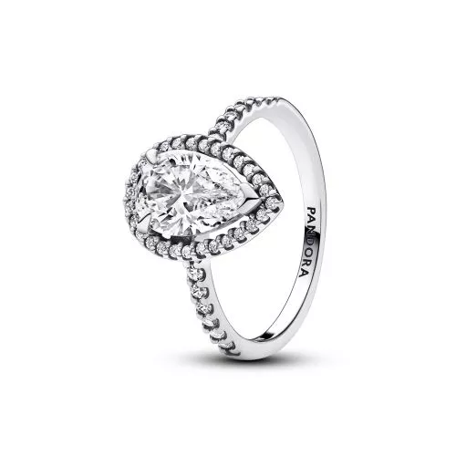 Pandora Sparkling Pear Halo sormus 193012C01-9