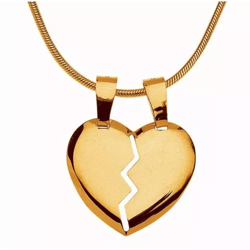 Gold Anhänger, Herz 2169-1