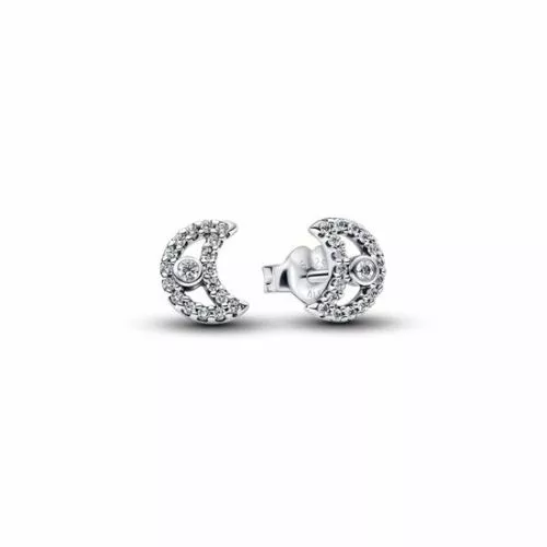 Pandora Sparkling Moon Korvakorut 294257C01
