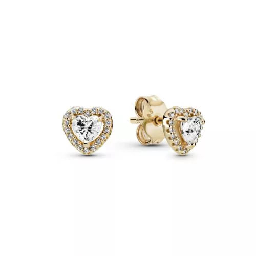 Pandora Elevated Heart 14K korvakorut 259137C01-1