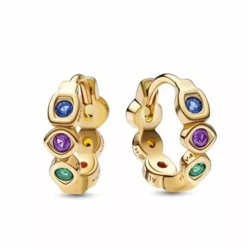 Pandora Marvel x Pandora Infinity Stones Hoop Earrings korvakorut 262567C01-1