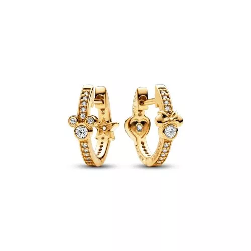 Pandora Disney Mickey & Minnie Mouse Sparkling Hoop korvakorut 262959C01-1