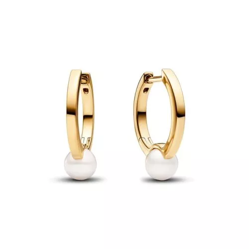 Pandora Treated Freshwater Cultured Pearl Hoop korvakorut 263170C01-1