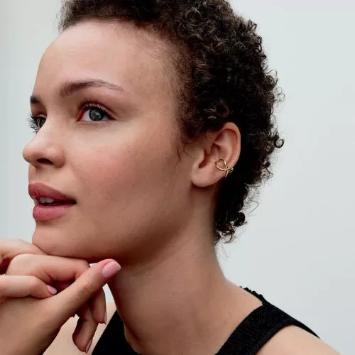 Pandora Organically Shaped Infinity Ear Cuff 263308C00-0