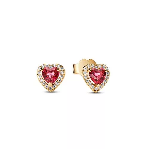 Pandora Elevated Heart Stud örhängen 268427C02