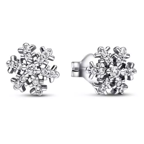 Pandora Moments Sparkling Snowflake korvakorut 292370C01-1