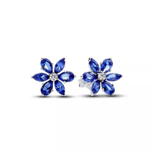 Pandora Sparkling Blue Herbarium Cluster Stud korvakorut 292407C01-0