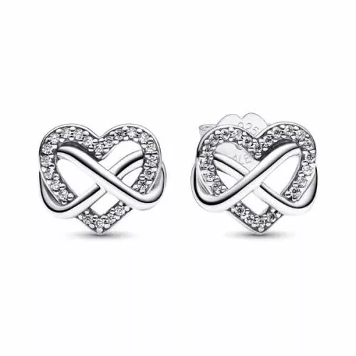 Pandora Sparkling Infinty Heart korvakorut 292667C01-1