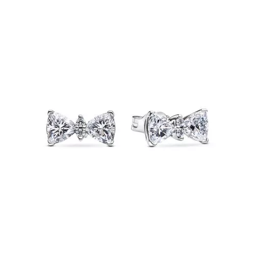 Pandora Sparkling Bow Stud Ohrringe 293506C01-1