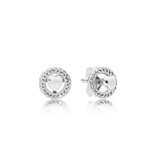 Pandora Forever Hearts Ohrringe 297709CZ-1