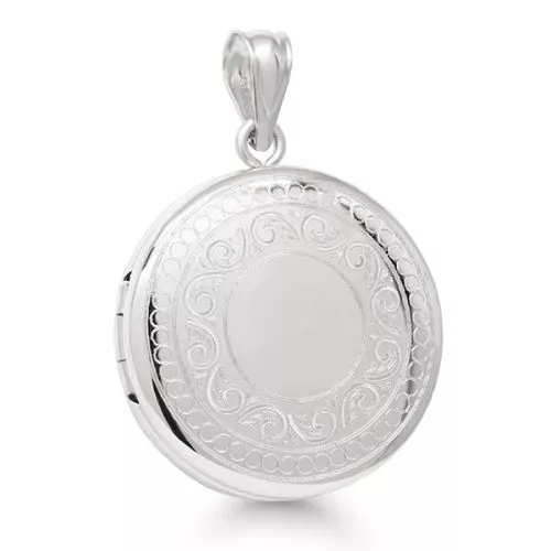 Silberner Medaillonanhänger SPL-RD081/20MM-1