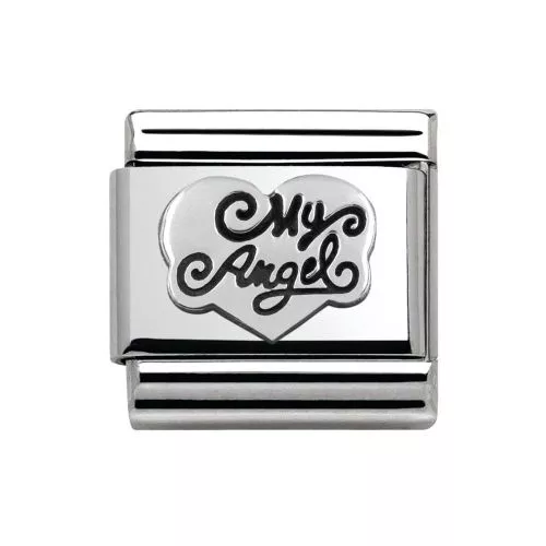 Nomination Classic Hopea Sydän My Angel 330101/14-1