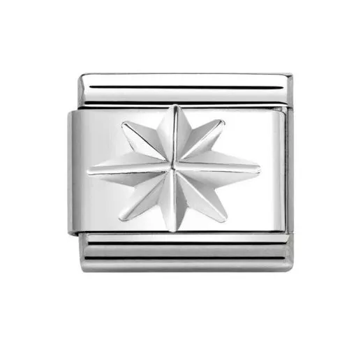 Nomination Classic Silvershine Windrose 330106/06-1