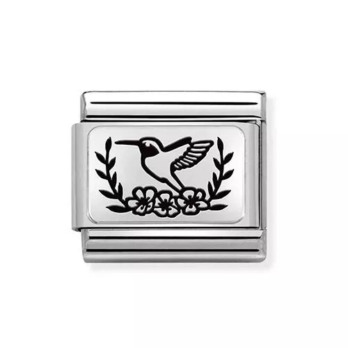 Nomination Classic Colibri and Flowers 330111/19-1