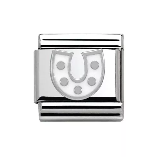 Nomination Classic Hopea Valkoinen Hevosenkenkä 330202/07-1