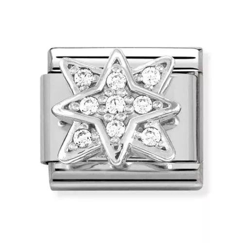 Nomination Classic Silvershine Tähti 330304/45-1