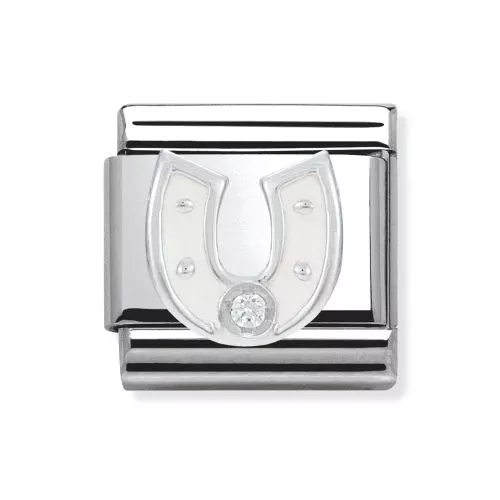 Nomination Classic Hopea ZK Valkoinen Hevosenkenkä 330305/12-1