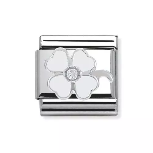 Nomination Classic Hopea ZK Valkoinen Neliapila 330305/14-1